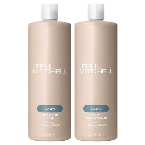 Paul Mitchell Cleanse and Detangle Classic Liter Duo Set Beauty & Personal Care Paul Mitchell