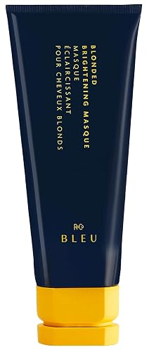 R+Co BLEU Blonded Brightening Masque - Repairs and Revives Dull, Yellowed Blondes, Hydrates, Neutralizes Yellow Undertones, Restores Shine, Adds Beauty & Personal Care R+Co