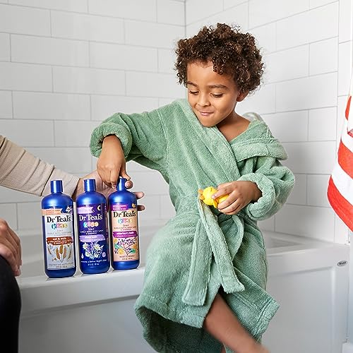 Dr Teal's Kids 3-in-1 Elderberry Bath: Bubble Bath, Body Wash & Shampoo, 20 fl oz. Beauty & Personal Care Dr Teal's