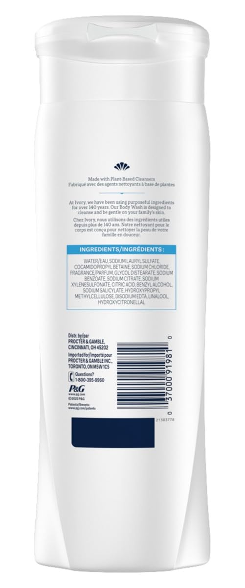 Ivory Mild & Gentle Original Scented Body Wash, 12 Ounce Beauty & Personal Care Ivory