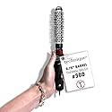 Cricket Technique Thermal Hair Brush #300 0.75” for Blow-Drying, Curling, and Styling - Heat-Retaining Barrel with Anti-Static Tourmaline Bristles Beauty & Personal Care CRICKET