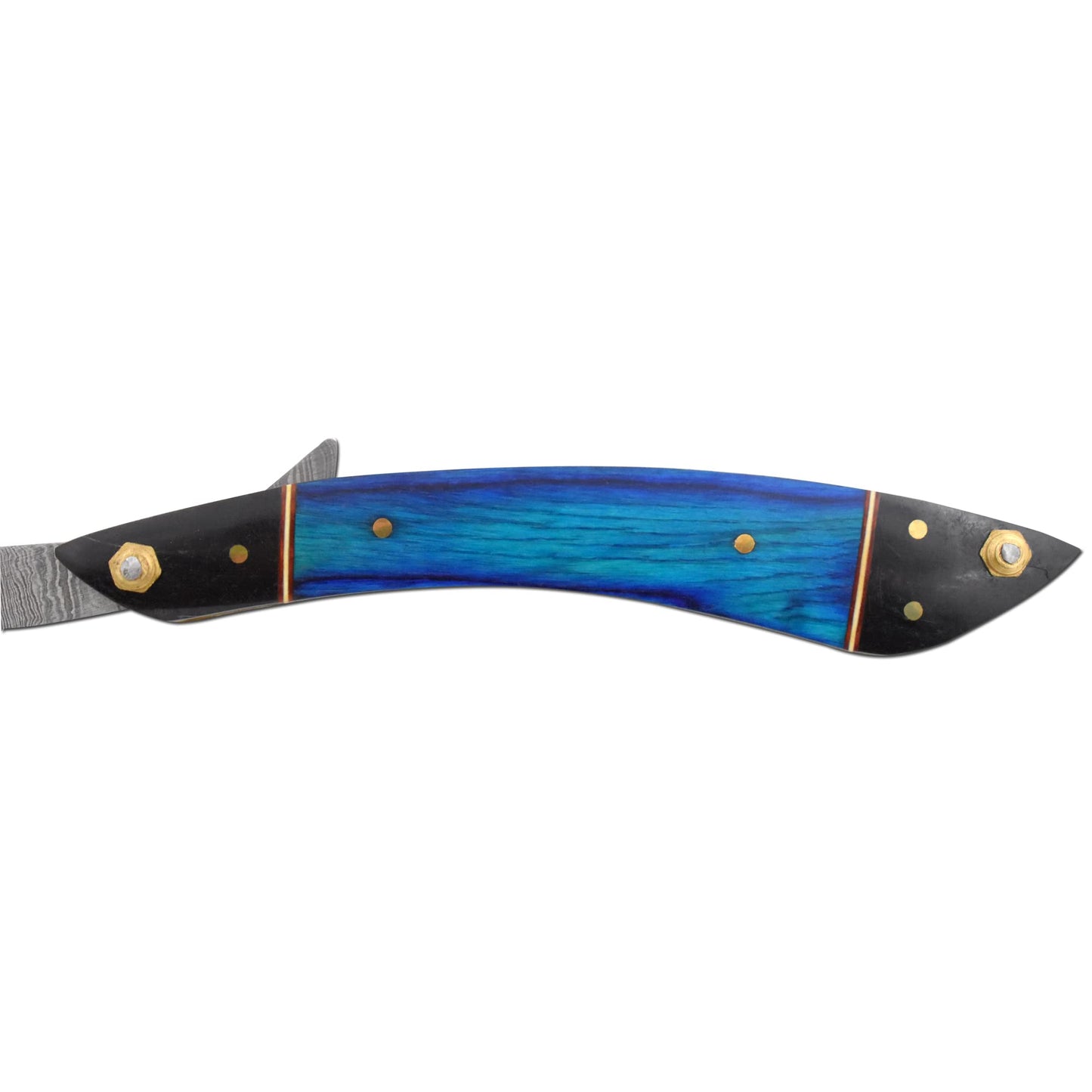 Old Ram Straight Razor - Straight Edge-Razor Sharp High Hardness Real Damascus Steel Cutthroat Straight Edge-Blade - Barber Razor (327) Beauty and Personal Care Old Ram