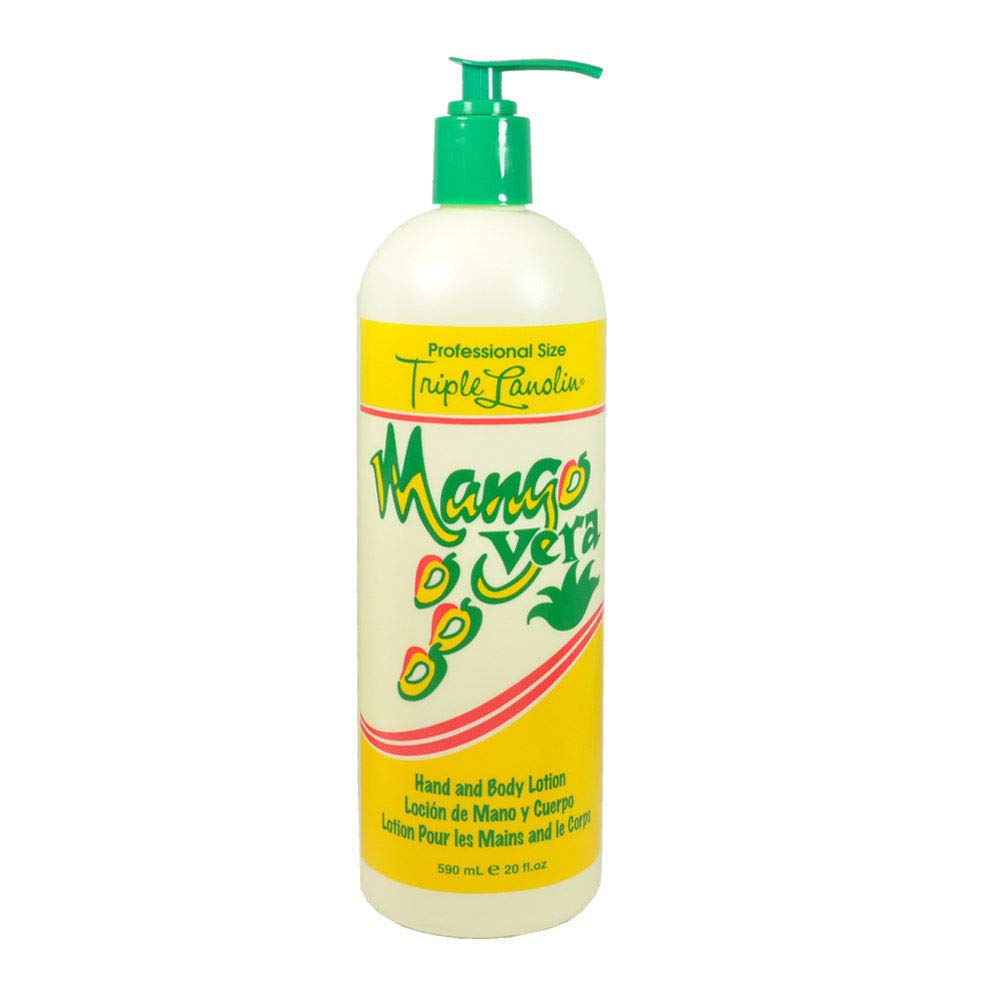 Triple Lanolin Mango Vera Hand and Body Lotion 20oz Beauty & Personal Care Triple Lanolin