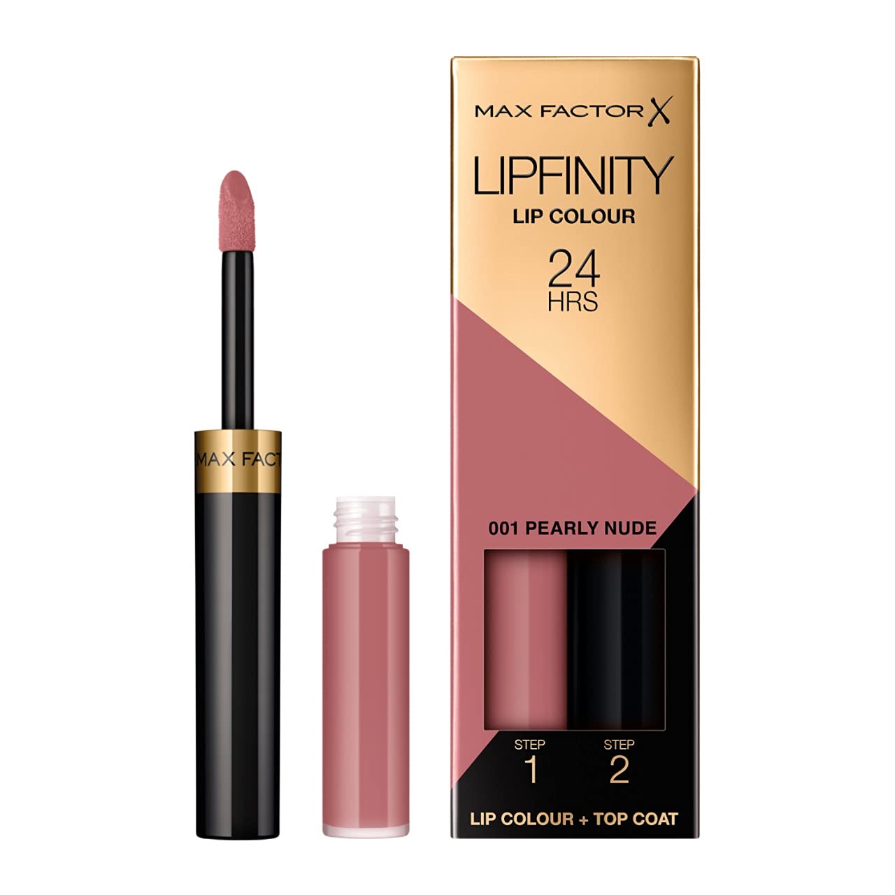 Max Factor Lipfinity Lipstick for Women, # 001 Pearly Nude, 0.14 Ounce Beauty & Personal Care Max Factor