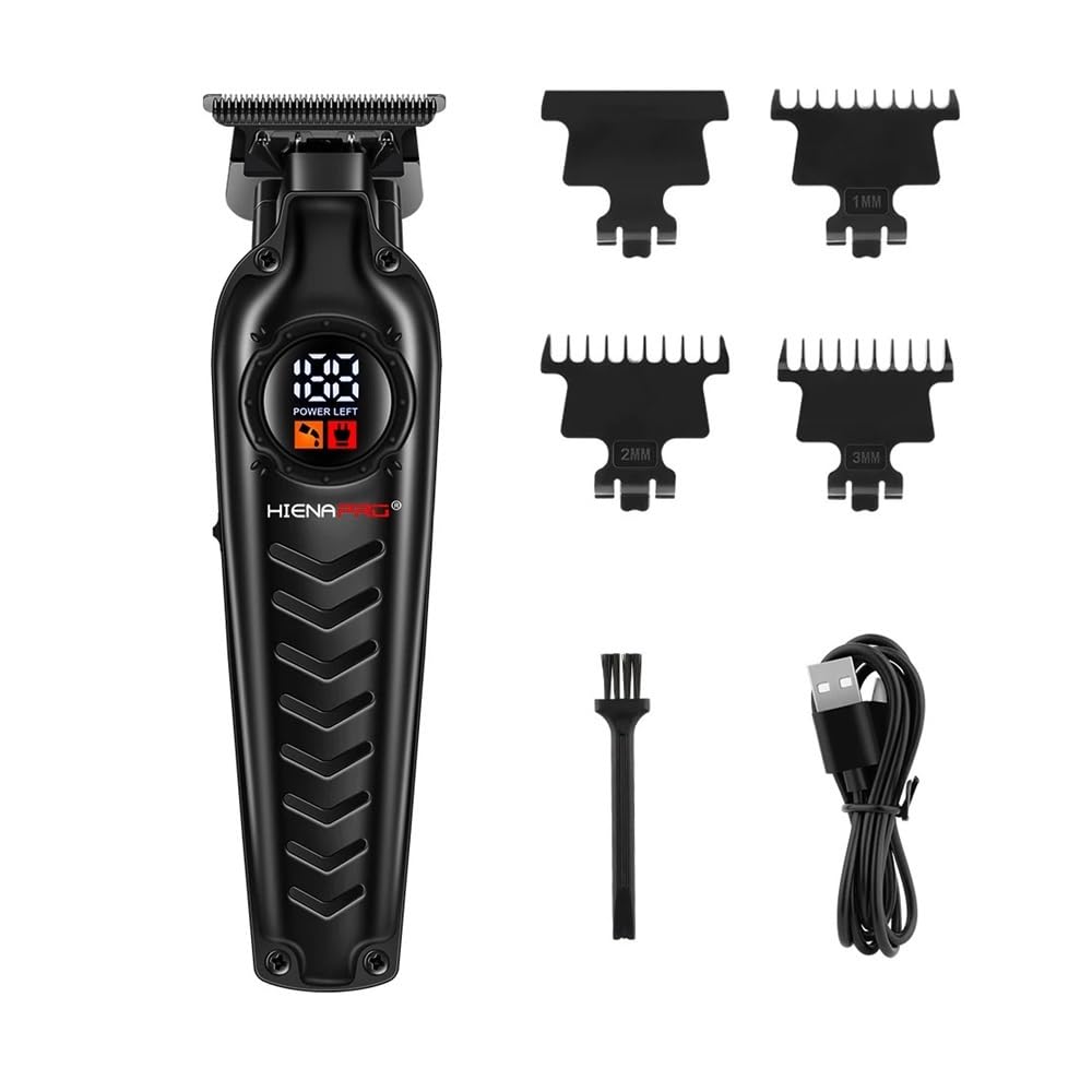 EWKYLSEM Razors HIENA Professional Electric Trimmer, USB Rechargeable Hair Trimmer, Cordless use Trimmer, LED Display, Beard Trimmer Beauty and Personal Care EWKYLSEM