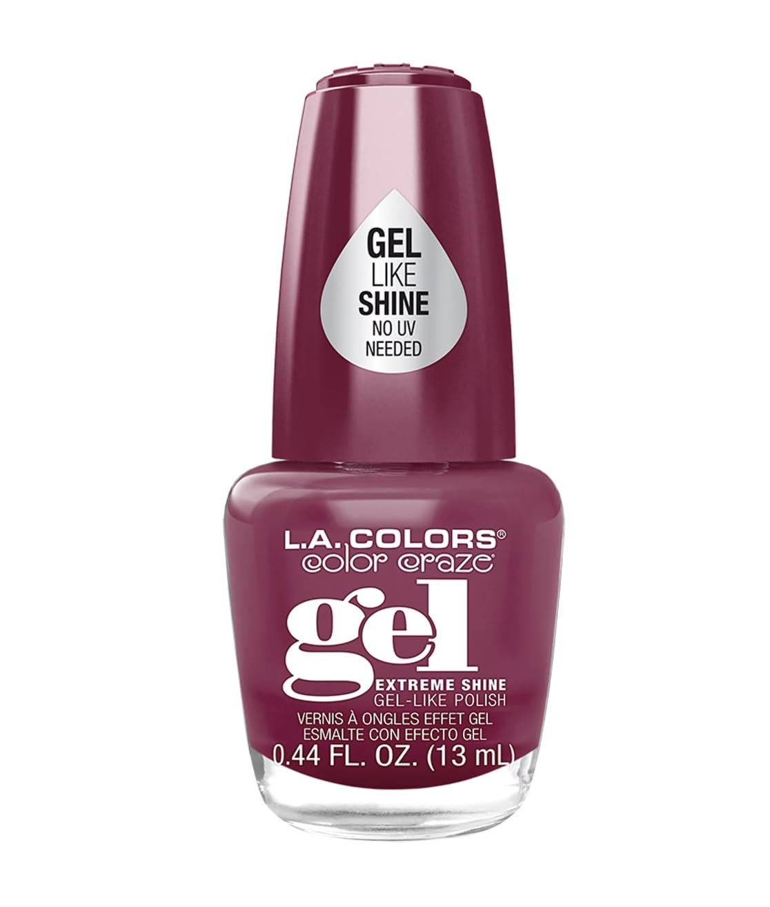 L.A. COLORS Gel Shine Nail Enamel Polishtea Time, 0.44 Fl Oz Beauty & Personal Care L.A. COLORS