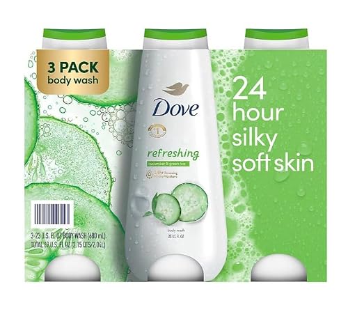 Dove Refreshing Cucumber & Green Tea Body Wash, 3 pk./23 oz. Beauty & Personal Care Dove