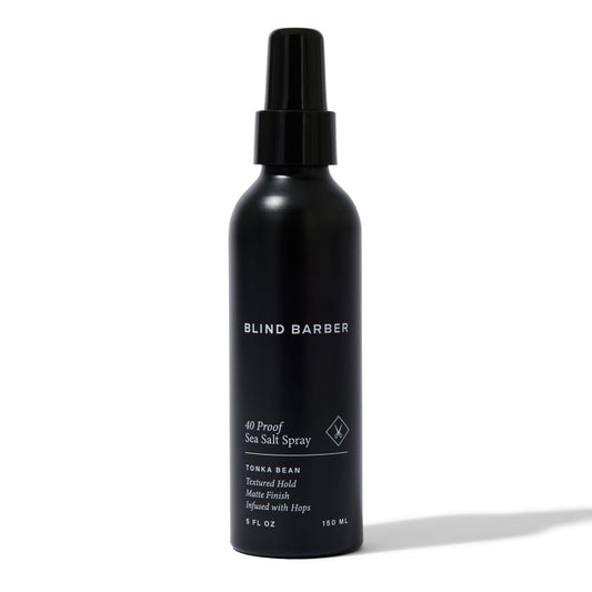 Blind Barber 40 Proof Sea Salt Spray for Men - Salt Water Hair Spray for Volume & Texture - Water-Based Matte Finish with Light-Medium Hold - Enhances Beauty & Personal Care Blind Barber