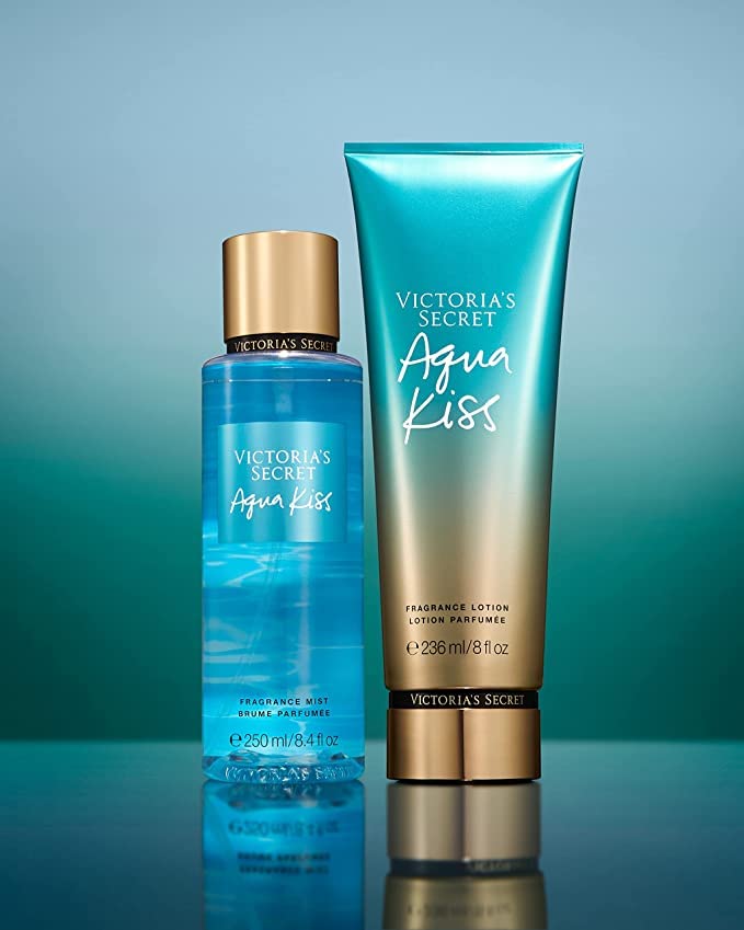 Victoria's Secret Aqua Kiss Mist & Lotion Set Beauty & Personal Care Victoria's Secret