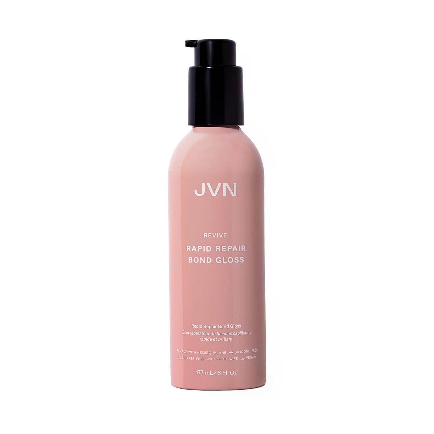 JVN Revive Rapid Repair Bond Gloss, 6 Fl Oz, Hair Shine Gloss Serum and Bond Repair Treatment, Repairs Damaged, Color Treated, or Fragile Hair Beauty & Personal Care JVN