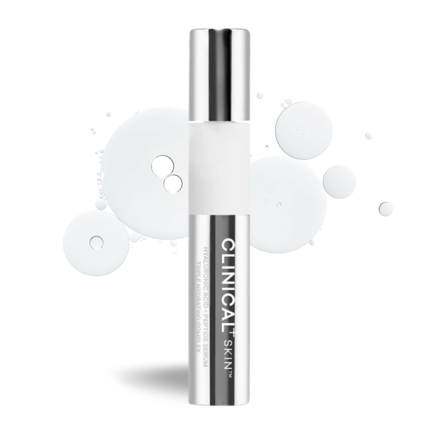 Clinical Skin Hyaluronic Acid + Peptide Serum Triple Hydrating Complex Beauty & Personal Care Clinical+ Skin