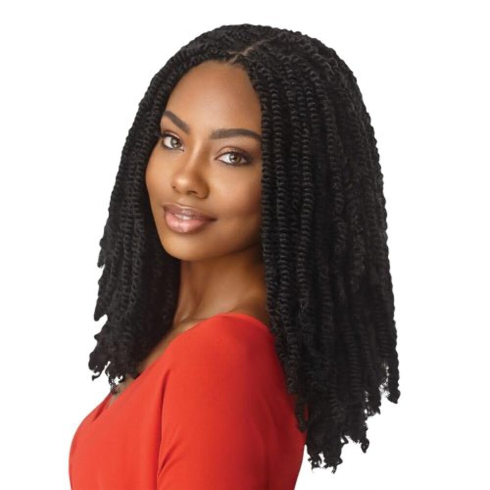 Outre X-Pression Twisted Up Yaki Curly Style Synthetic Hair Braid - SPRINGY AFRO TWIST 24 Inch 3X (613)