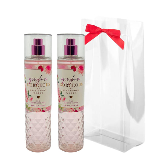 Bath and Body Works GINGHAM GORGEOUS Mist 8 Fluid Ounce (2023 Limited Edition) Pack of 2 Gift Set Beauty & Personal Care Bath & Body Works