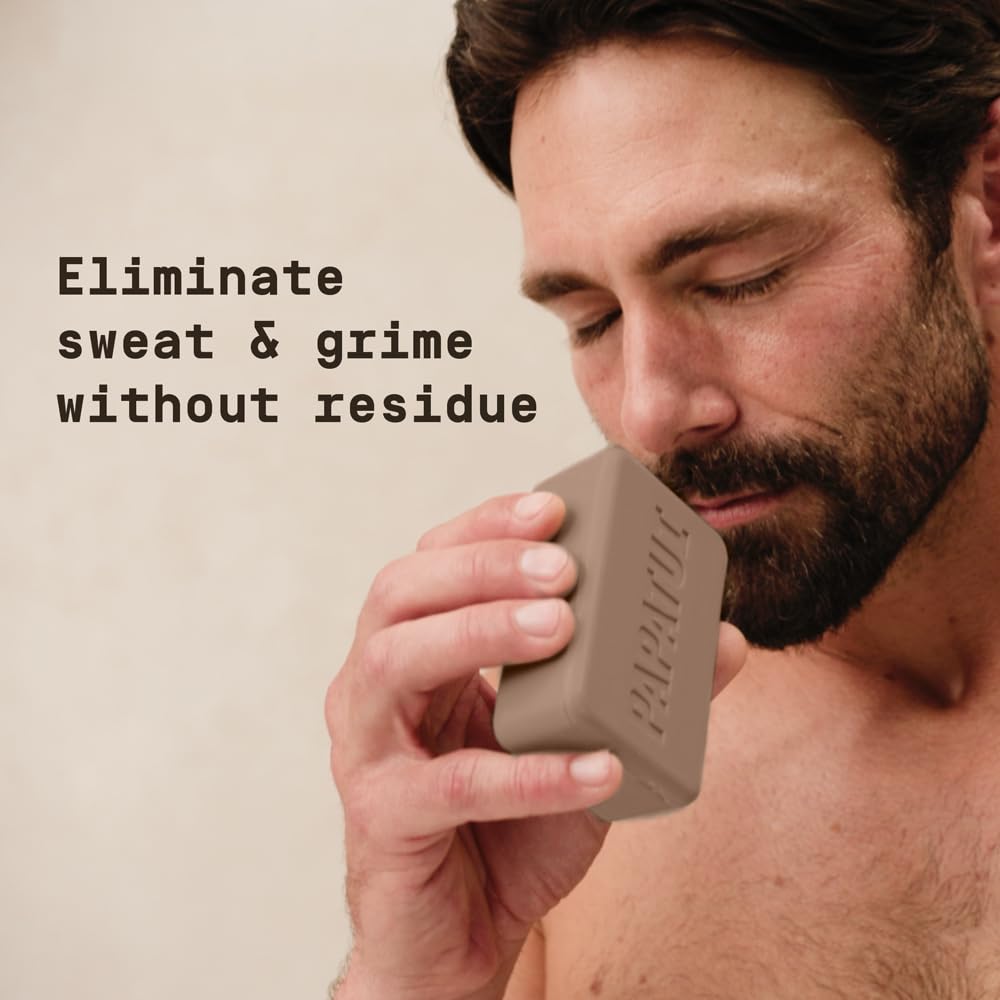 PAPATUI by Dwayne Johnson Enriching Bar Soap for Men | Hydrating Daily cleanerser | Moisturizes with Mango Butter and Avocado Oil | Lush Coconut | 7oz Beauty & Personal Care PAPATUI