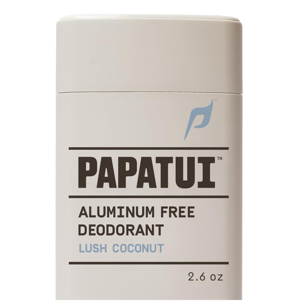 PAPATUI by Dwayne Johnson Aluminum-Free Deodorant for Men | Odor Protection, Moisture Absorption, Skin Nourishing Formula | Lush Coconut | 2.6oz Beauty and Personal Care PAPATUI Default Title