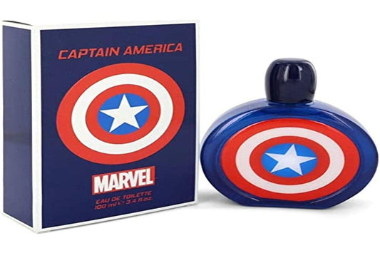 Captain America by Marvel Eau De Toilette Spray 3.4 oz Men Beauty & Personal Care Marvel