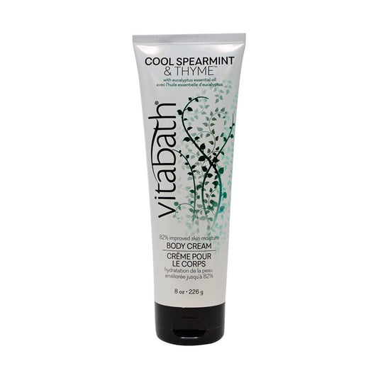 Vitabath Body Cream, Cool Spearmint & Thyme, 8 Fluid Ounce Beauty & Personal Care Vitabath