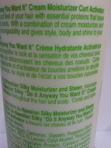 Hawaiian Silky Hawaiian silky cream activator do any way you want it 8 fluid ounce, White, 8 Fl Ounce Beauty & Personal Care Hawaiian Silky
