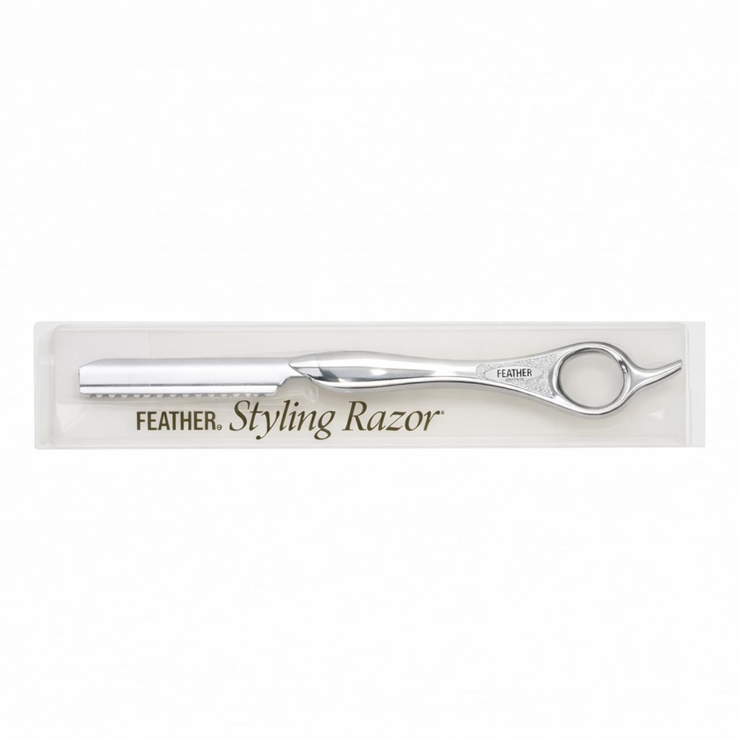 Feather - 7.25-inch Styling Razor Handle - The Professional tool for Hair Cutting, Thinning, Layering, Texturizing and Feathering - The # 1 Stylist Beauty and Personal Care Feather