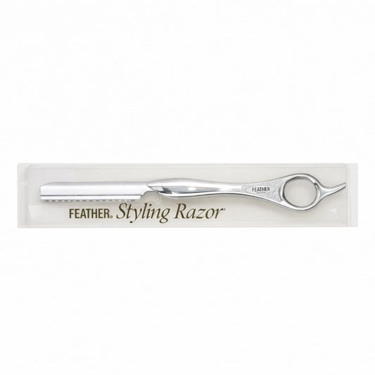 Feather - 7.25-inch Styling Razor Handle - The Professional tool for Hair Cutting, Thinning, Layering, Texturizing and Feathering - The # 1 Stylist Beauty and Personal Care Feather