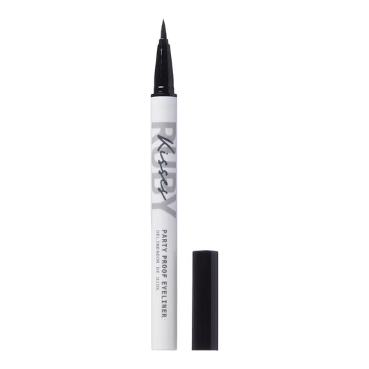 Ruby Kisses Party Proof Eyeliner, Pastel Colors Premium Felt-tip Waterproof Long-lasting Eyeliner (Pitch Black) Beauty & Personal Care Ruby Kisses