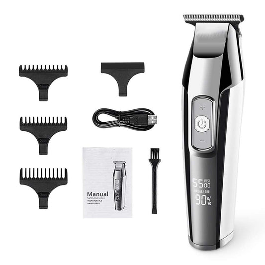 ZUIAI Professional Electric Hair Clipper, Electric Trimmer, Hair, Hair Clipper, Electric Clipper, Men's LCD Digital Beauty and Personal Care ZUIAI