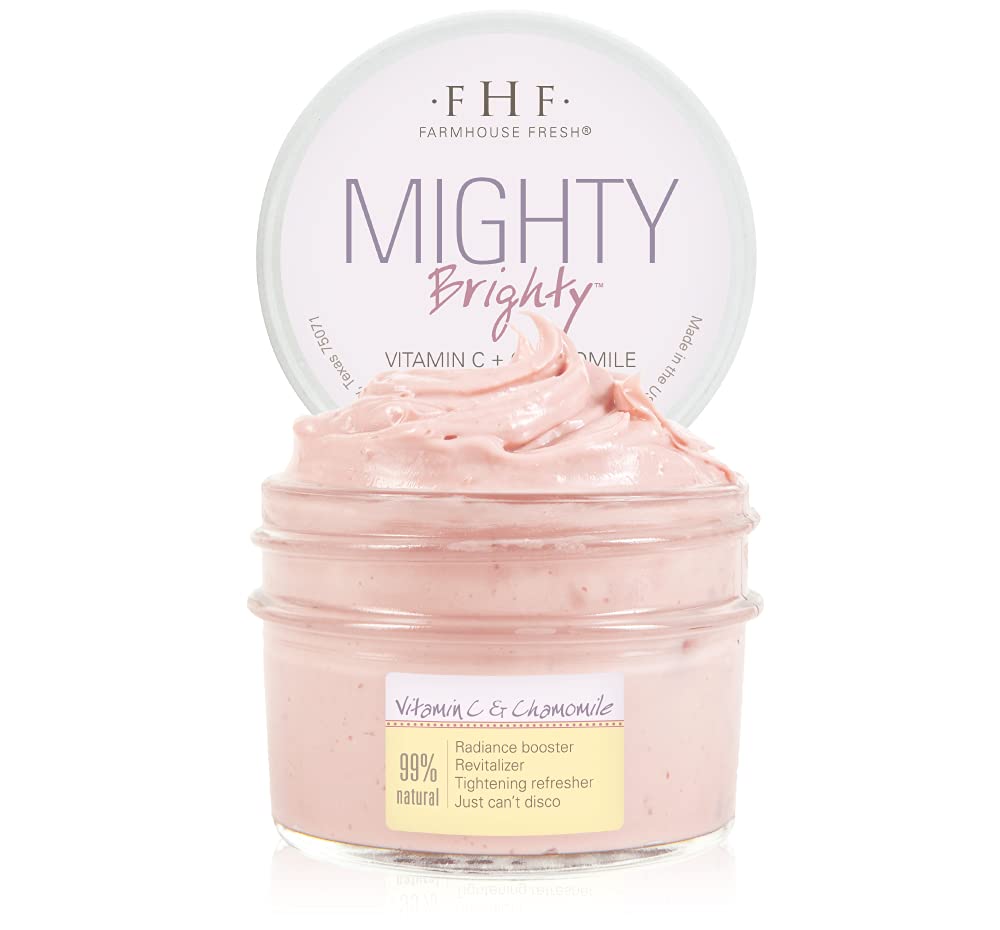 FarmHouse Fresh Mighty Brightyâ„¢ Vitamin C + Chamomile Brightening Mask, 3.2 oz. Beauty & Personal Care FarmHouse Fresh