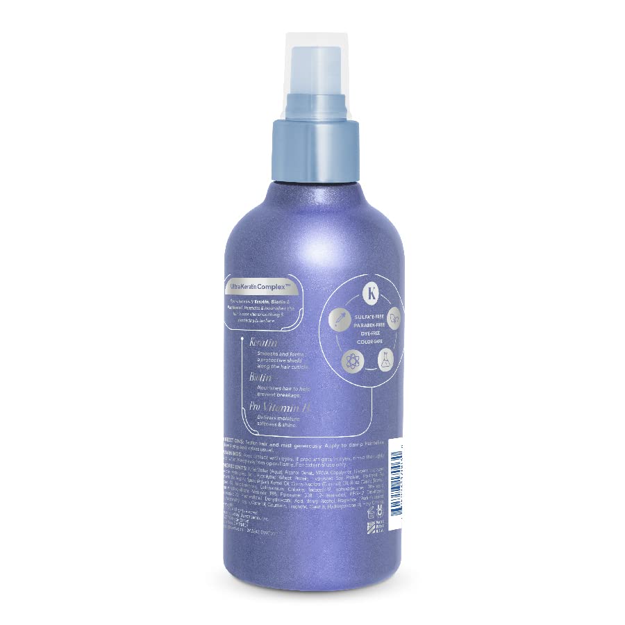 Infusion K Heat Protectant Styler with UltraKeratin Complex - Prevent Heat Damage & Breakage | Control Frizz & Enhance Shine | Color Safe, Paraben Beauty & Personal Care Infusion K