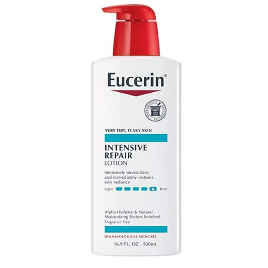 Eucerin Intensive Repair Rich Feel Lotion 16.9 Ounces (Pack of 2) Beauty & Personal Care Eucerin