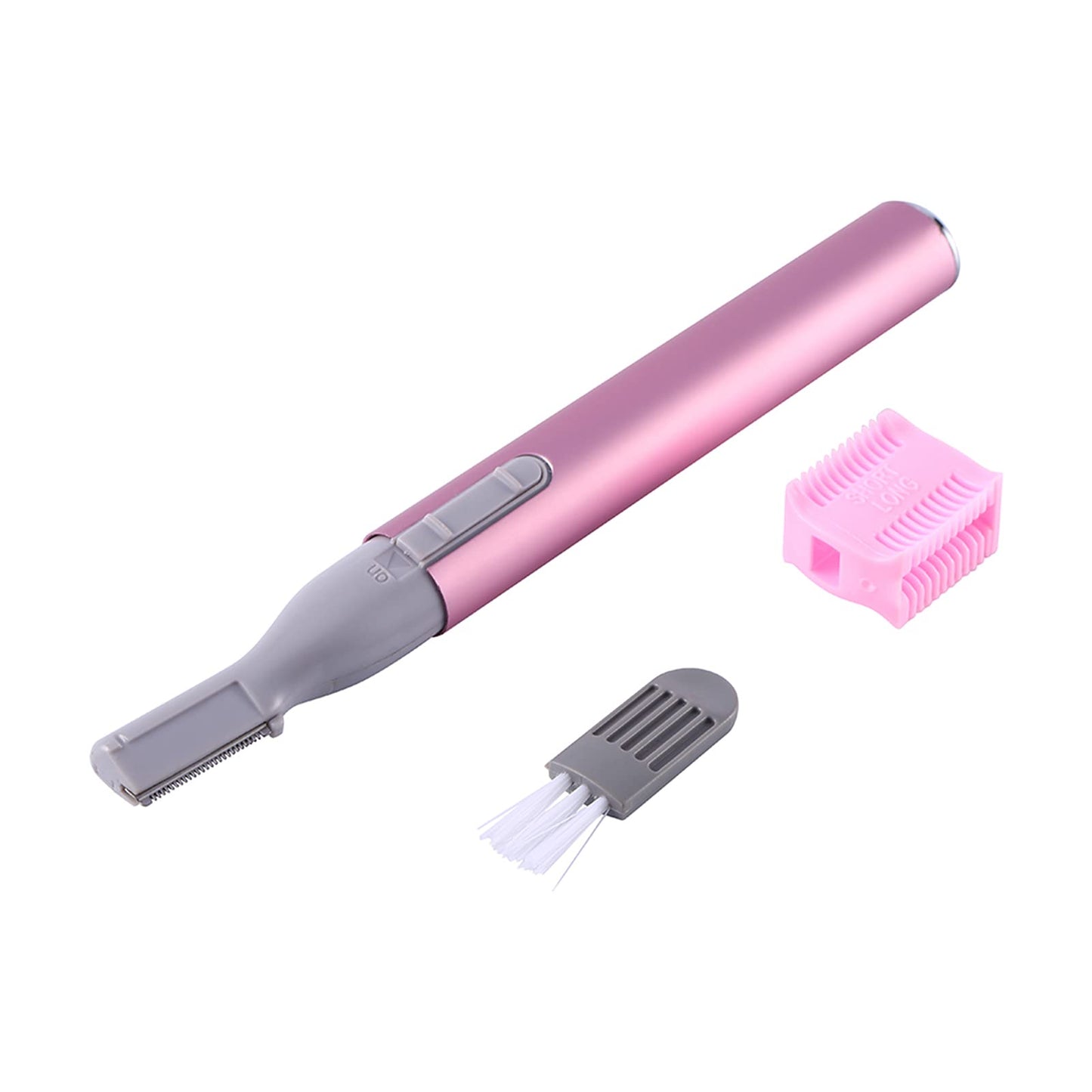 Akozon New Portable Electric Face Eyebrow Hair Body Blade Shaver r Trimmer Beauty Pink Beauty and Personal Care Akozon
