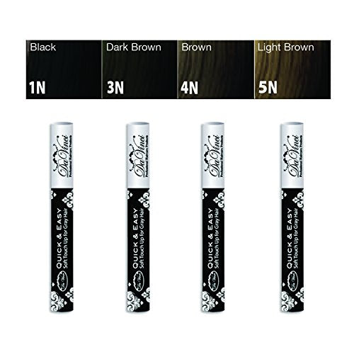 Da Vinci Daily Quick & Easy soft touch up for Gray Hair (3N Dark Brown) Beauty & Personal Care da Vinci