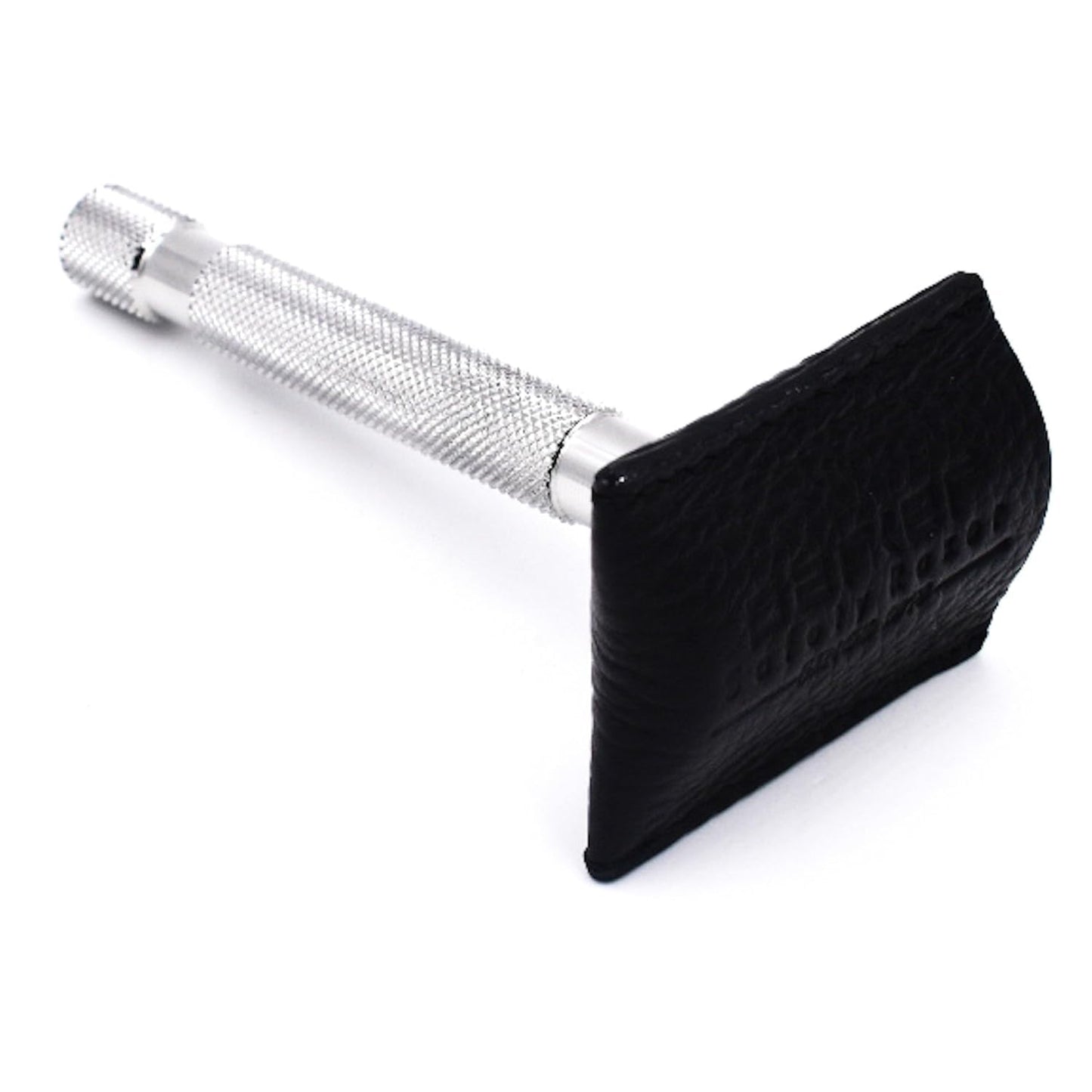 Parker Genuine Leather Safety Razor Travel Sheath - Black-Buffalo Leather, Hand?Stitched Protection Sleeve for DE/Butterfly/3?Piece Razors Beauty and Personal Care Parker Safety Razor