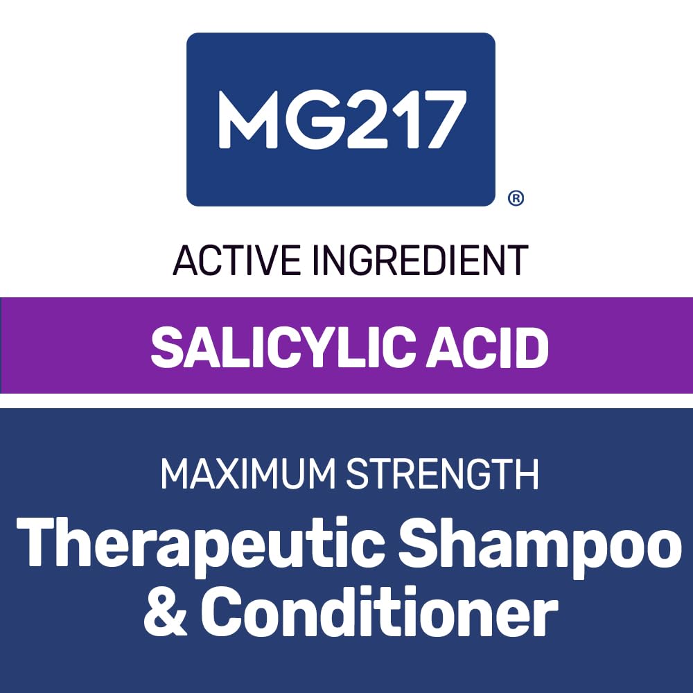 MG217 Psoriasis Scalp Solutions, Shampoo + Conditioner, 8 Ounce (5603) Beauty & Personal Care MG217