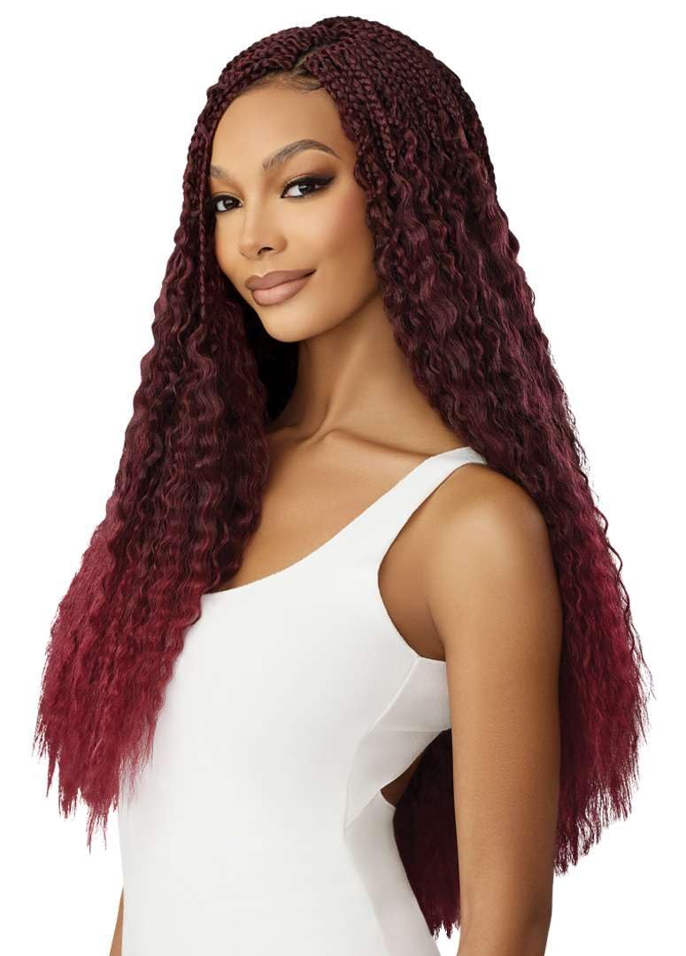 Outre X-Pression - Twisted Up - Boho Wet & Wavy Vibe Box Braid 24" 3X (2T1B/30)