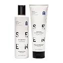 SEEN Shampoo & Deeper Conditioner Bundle, Fragrance Free - Non-Comedogenic Hair Care Set, Dermatologist-Developed, Safe for Sensitive, Eczema Beauty & Personal Care SEEN