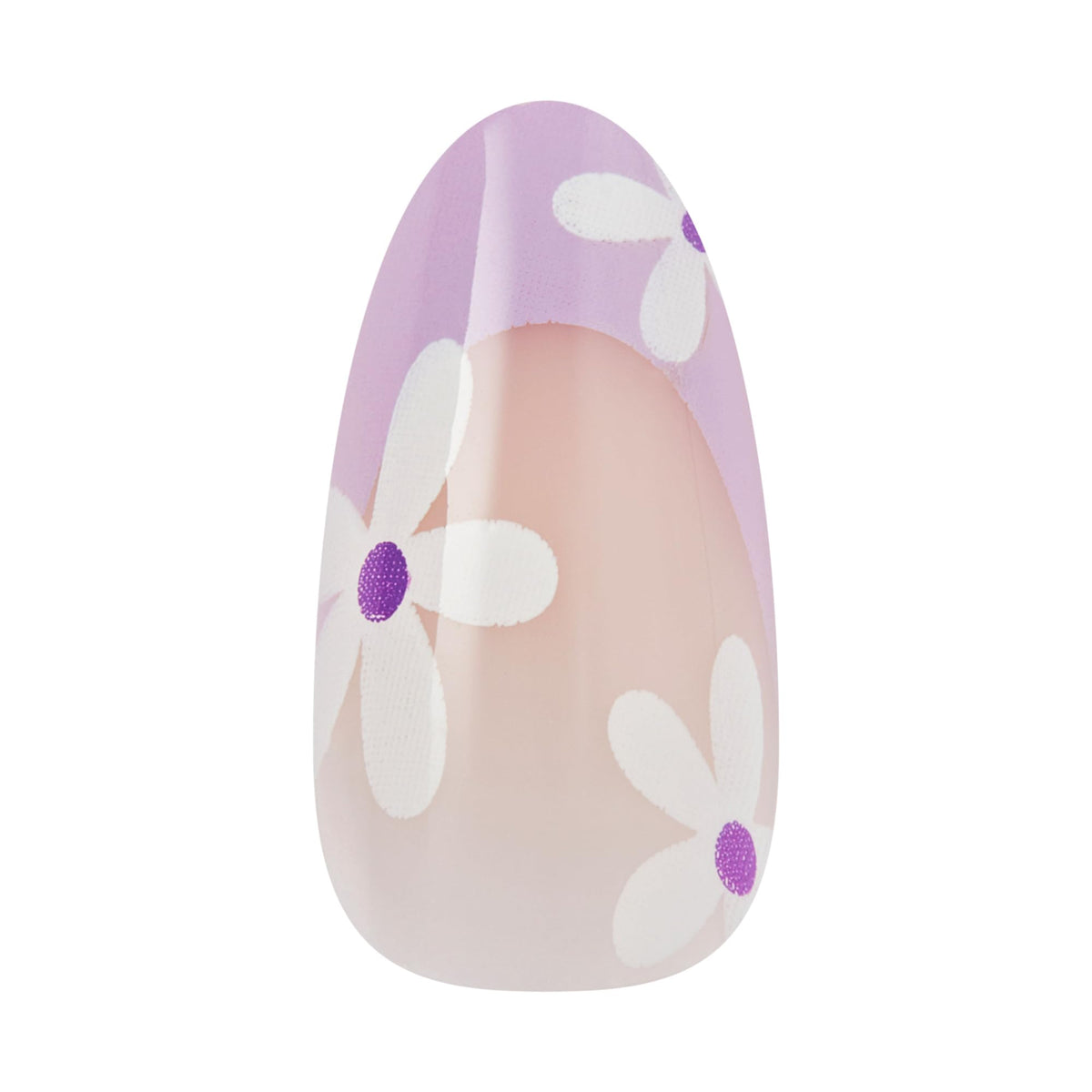 Kiss CORE, Press On Nails, Nail glue included, 'Chasing Sunshine', Pink, Medium Size, Almond Shape, Includes 32 Nails, 2g glue, 1 Manicure Stick, 1