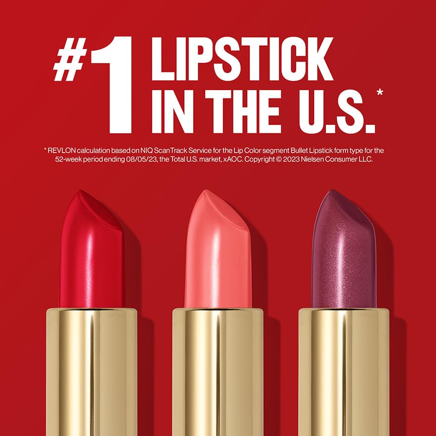 (2x) Revlon Super Lustrous Lipstick, 225 Rosewine, 0.15 Oz / 4.2g Each Beauty & Personal Care REVLON