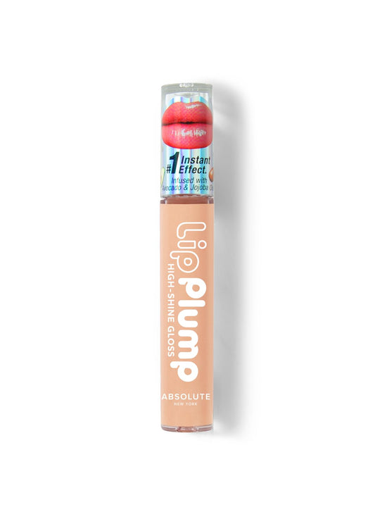 Absolute New York Lip Plump High-Shine Gloss MLPG04 Nude Beauty & Personal Care Absolute New York