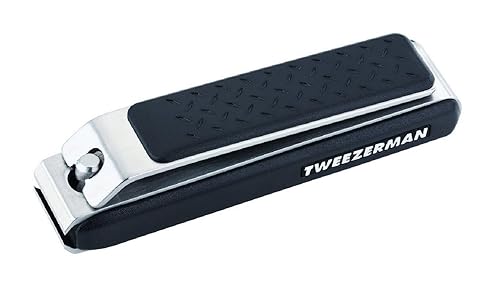 Tweezerman Men's Precision Grip Toenail Clipper, Black Beauty & Personal Care Tweezerman