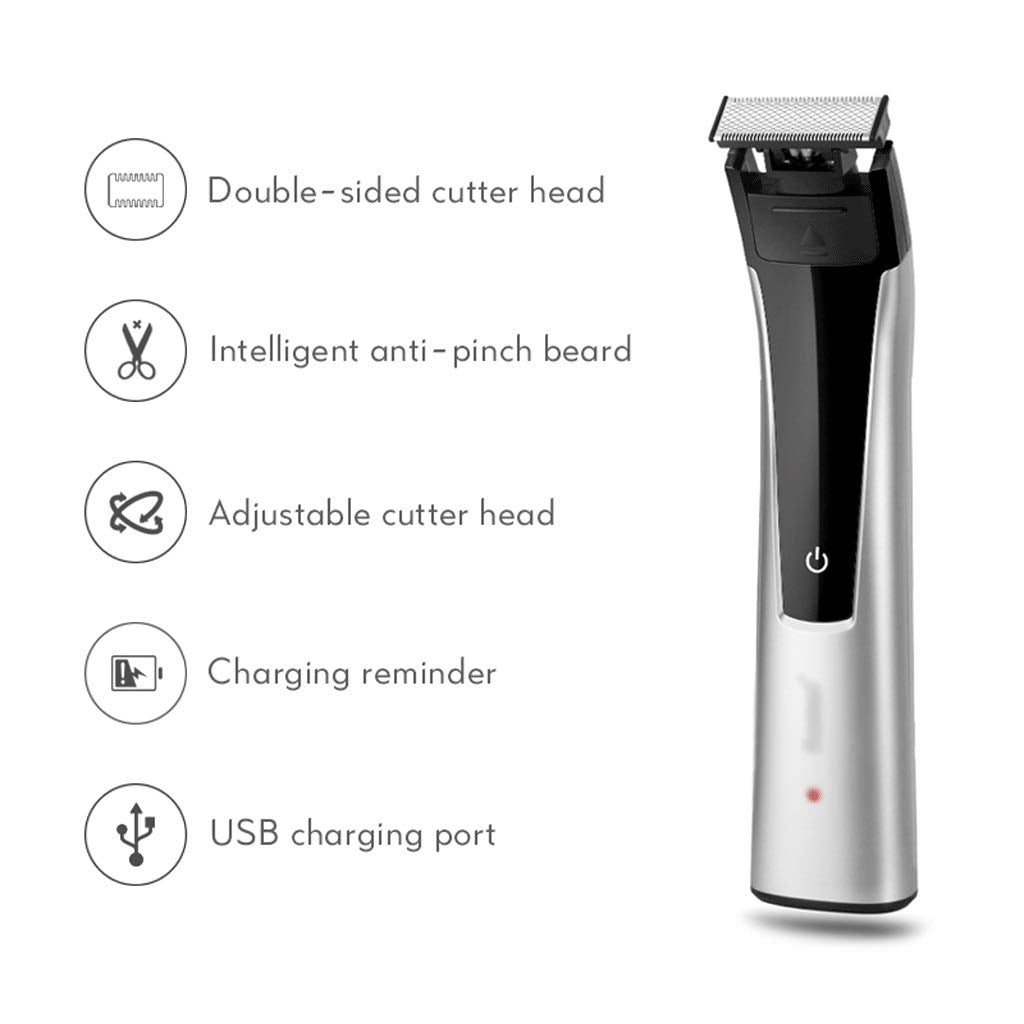 HIONJIN Multifunctional Hair Clipper for Men Professional Electric Beard Shaver Haircut Tool Hair Removal Epilator for Women Beauty and Personal Care HIONJIN