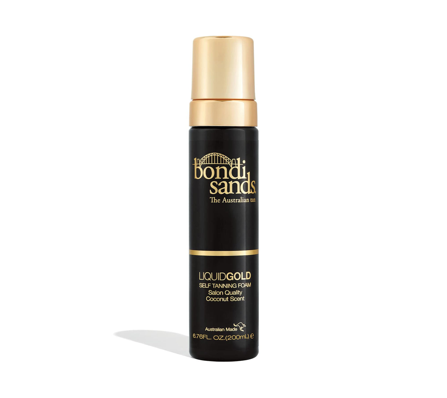 Bondi Sands Liquid Gold Self Tanning Foam | Lightweight + Quick Dry Foam Enriched with Argan Oil, Provides a Hydrated Streak-Free Tan | 6.76 Oz/200 mL Beauty & Personal Care Bondi Sands