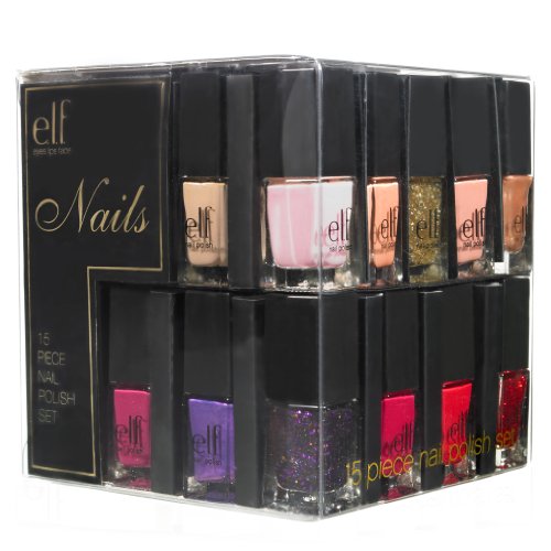 e.l.f. 15 Piece Nail Cube Beauty & Personal Care e.l.f.