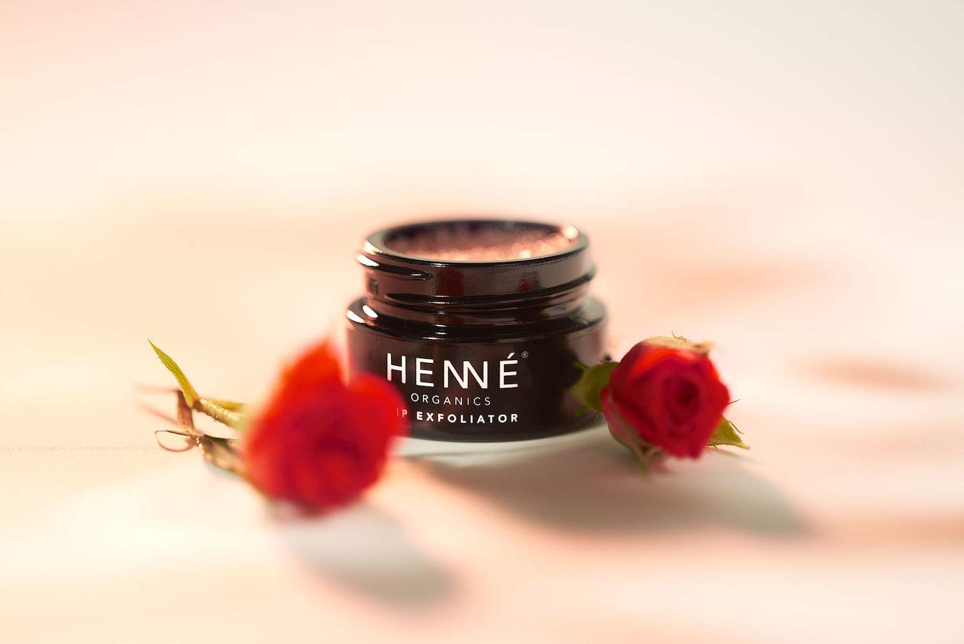 Henné Organics Lip Exfoliator - Natural and Organic Sugar Scrub - Rose Diamonds Beauty and Personal Care HennÃ Organics