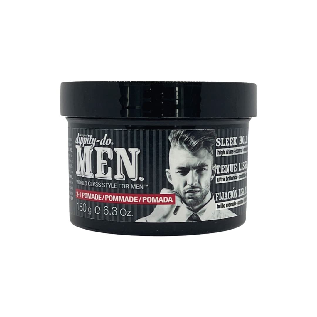 Dippity-do Men 3-1 Pomade - Men's Hair Styling Pomade 6.3 oz. Beauty & Personal Care Dippity Do