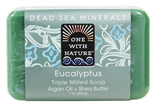 One With Nature Eucalyptus Dead Sea Mineral Soap, 7 Ounce Bar Beauty & Personal Care One With Nature