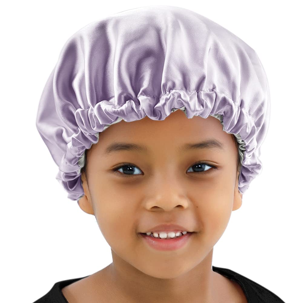 ELIHAIR Kids Satin Bonnet Sleeping Cap for Toddler Child Natural Hair Daily Beauty and Personal Care ELIHAIR