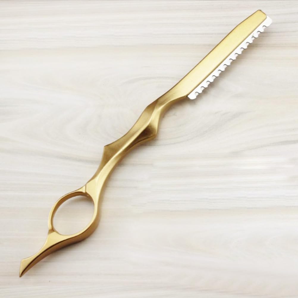Ipetboom Hair Thinning Razor Hair Cutting Razor Thinner Layering Single Blade for Men Professional Cutting Tool Beauty and Personal Care Ipetboom