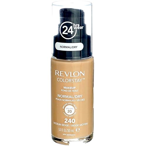 Revlon ColorStay Makeup with SoftFlex, Normal/Dry Skin, Medium Beige 240, 1 Ounce (Pack of 2) Beauty & Personal Care REVLON PROFESSIONAL