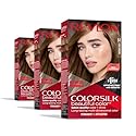 Revlon Colorsilk Beautiful Color Permanent Hair Color, (OLD VERSION) 51 Light Brown (Pack of 3) Beauty & Personal Care REVLON