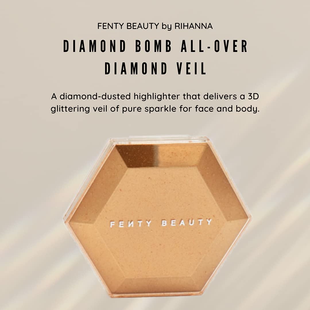 Fenty Beauty by Rihanna Diamond Bomb All-Over Diamond Veil Cognac Candy Beauty & Personal Care FENTY BEAUTY